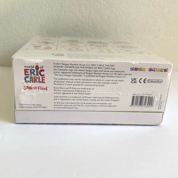 World of Eric Carle: 12 Board Books Pi Kids Boxed Set New Sealed Set - Picture 5 of 6